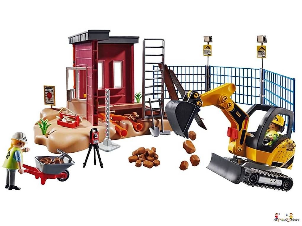 Playmobil Giocattoli: Playmobil City Action Minibagger 70443 – Nuovo e nell'imballaggio originale da Birsfelden venduto da der-Wegweiser 1