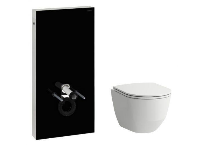 Geberit WC: Geberit Monolith Set mit Laufen Pro WC u. Deckel 1249.- – Nuovo e nell'imballaggio originale da Windisch venduto da Sanigroup