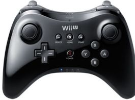Wii U Pro Controller schwarz guter Zustand funktioniert