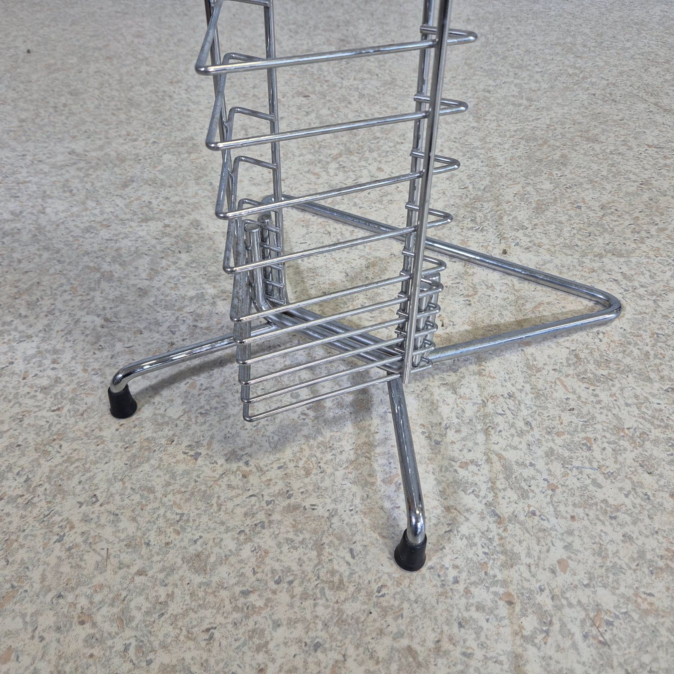 Scaffali: CD-Ständer CD-Regal Metall Chrom Regal 90 CD – Usato da Nottwil venduto da Wondewa-Shop 5
