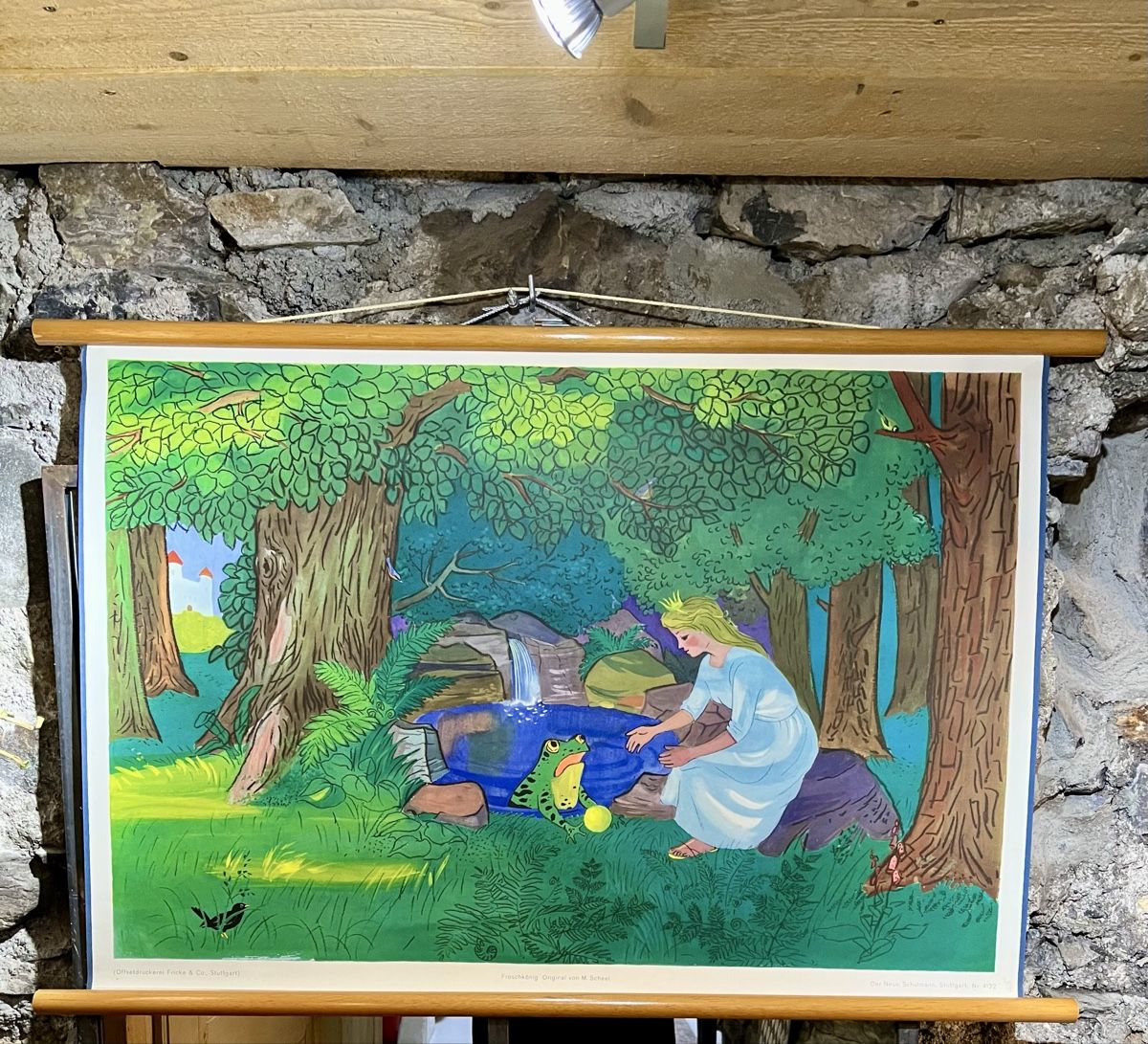 Poster & Bilder: Schulwandbild vintage – Gebraucht aus Felsberg von Memef