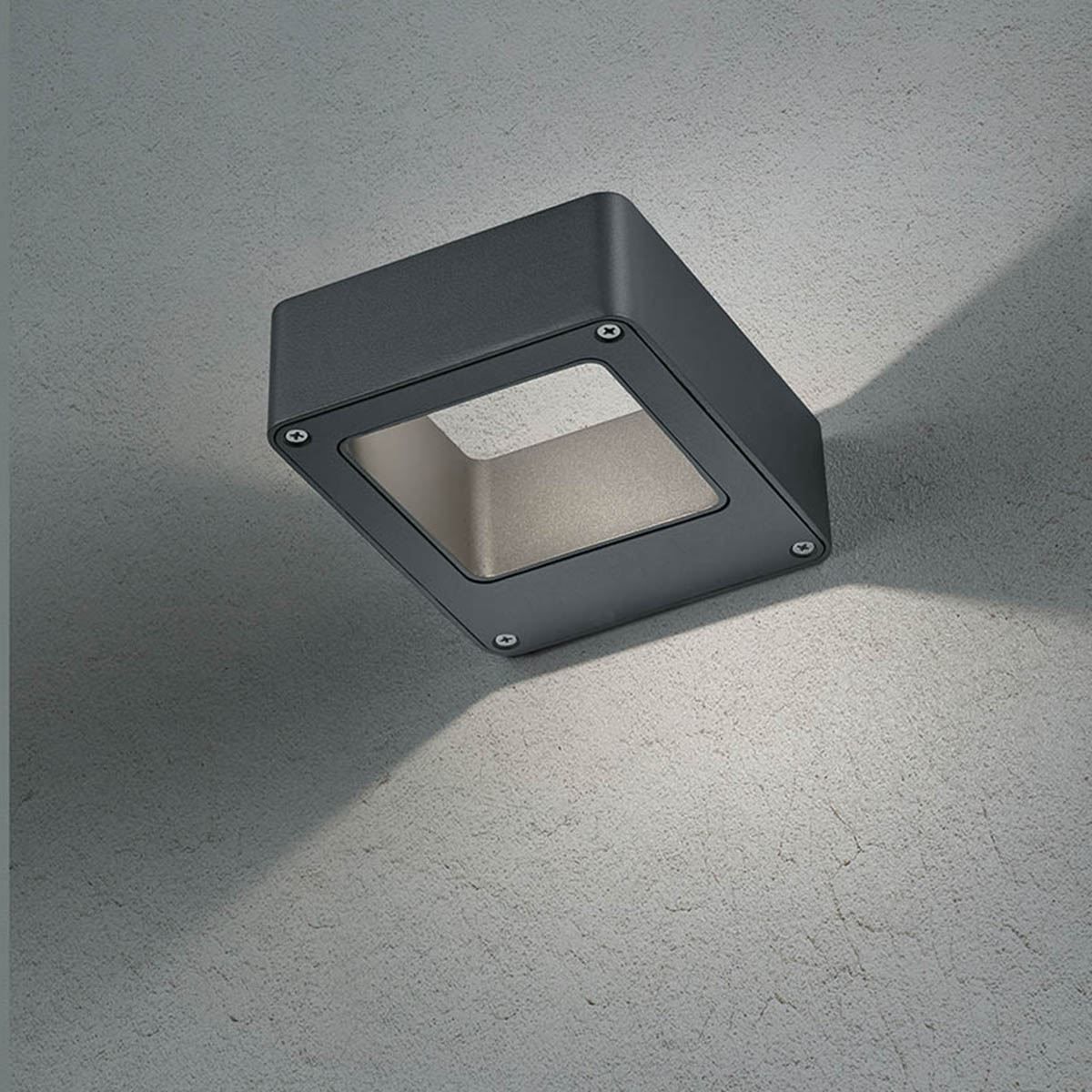 Lampade: LED Aussen Wandleuchte, 12 cm x 12 cm – Nuovo (secondo la descrizione) da Kreuzlingen venduto da Smart-Light 1