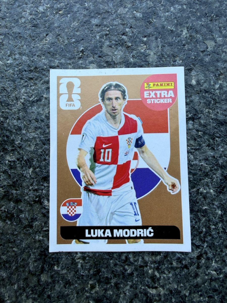 Panini Cartes à collectionner: Panini Extra Sticker Luka Modrić – Neuf (Voir description) à Mönchaltorf par rob_g7rd