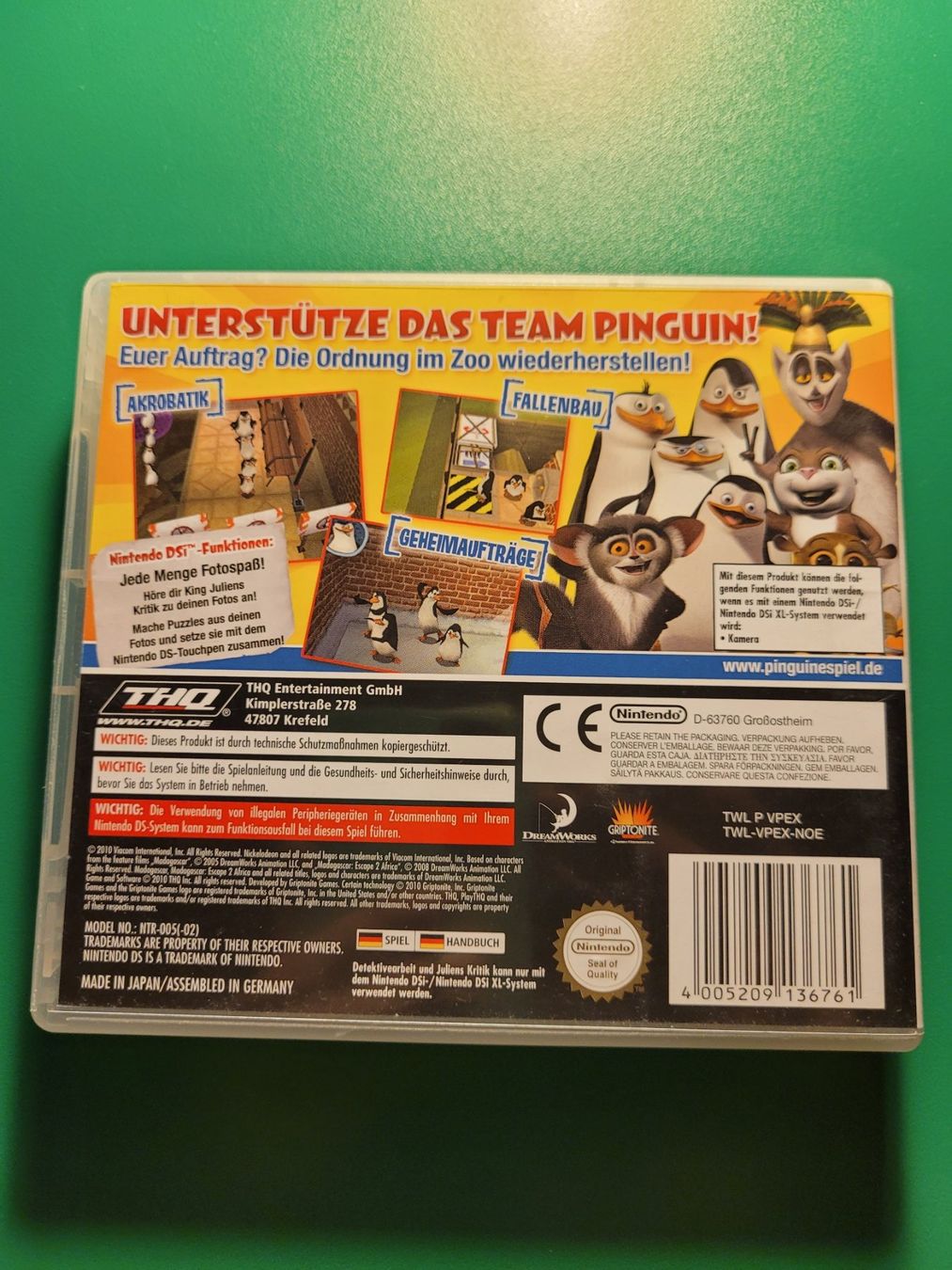Giochi: Die Pinguine aus Madagascar - Nintendo DS – Usato da Grindelwald venduto da lego9 1