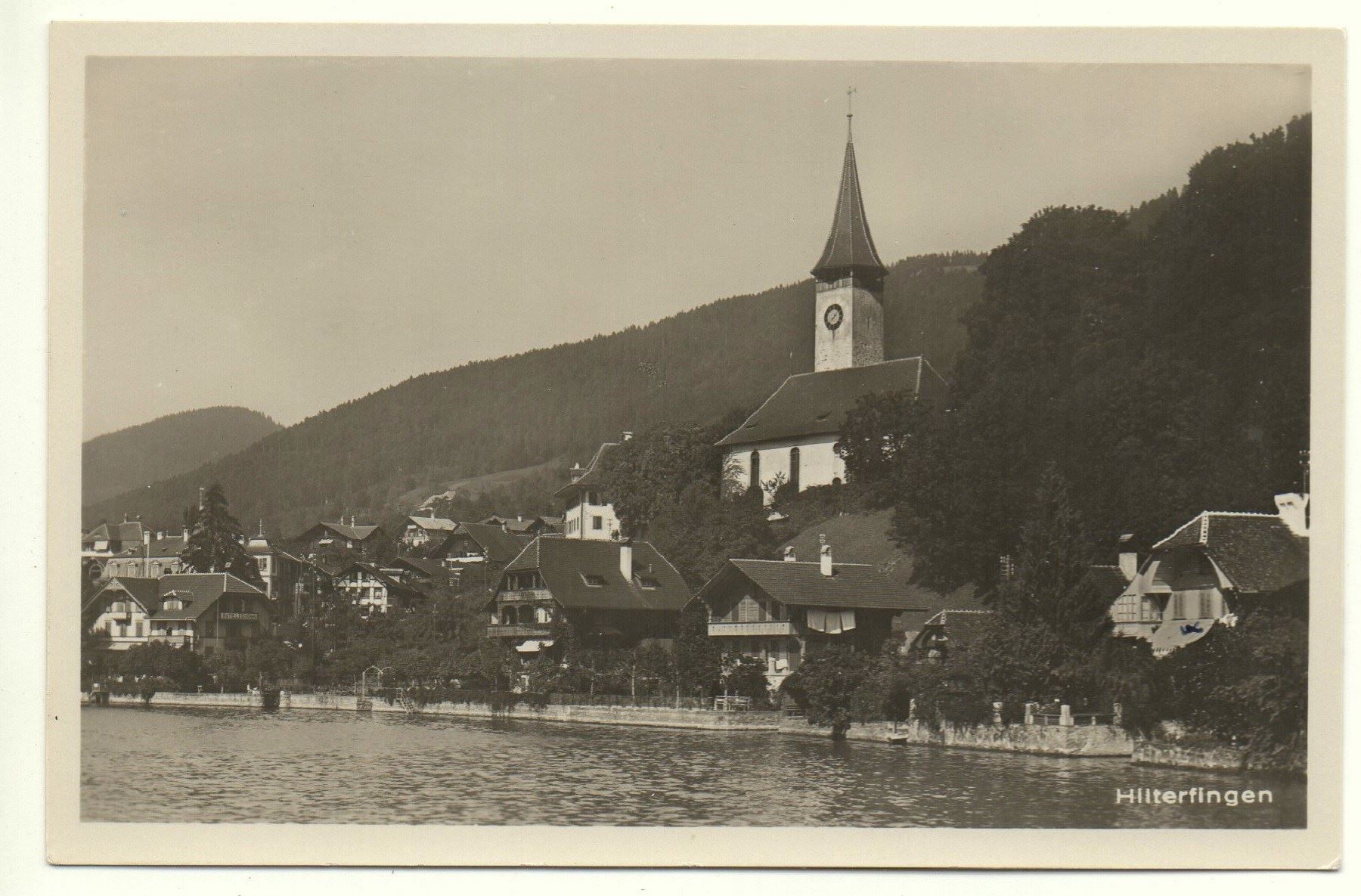 Cartoline postali: HILTERFINGEN – Usato da Jona venduto da philajona