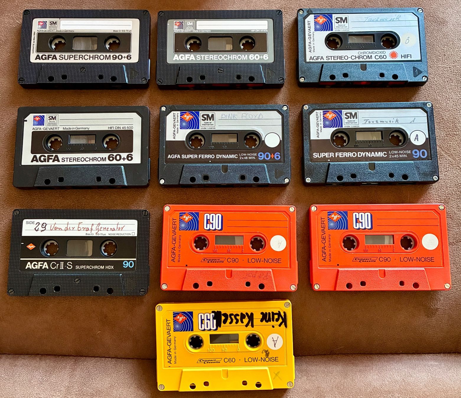 Musicassette: 10 Audio Kassetten Agfa, Diverse,  Gebraucht – Usato da Buchberg venduto da ICM-Tapefan-1961-MCS 2