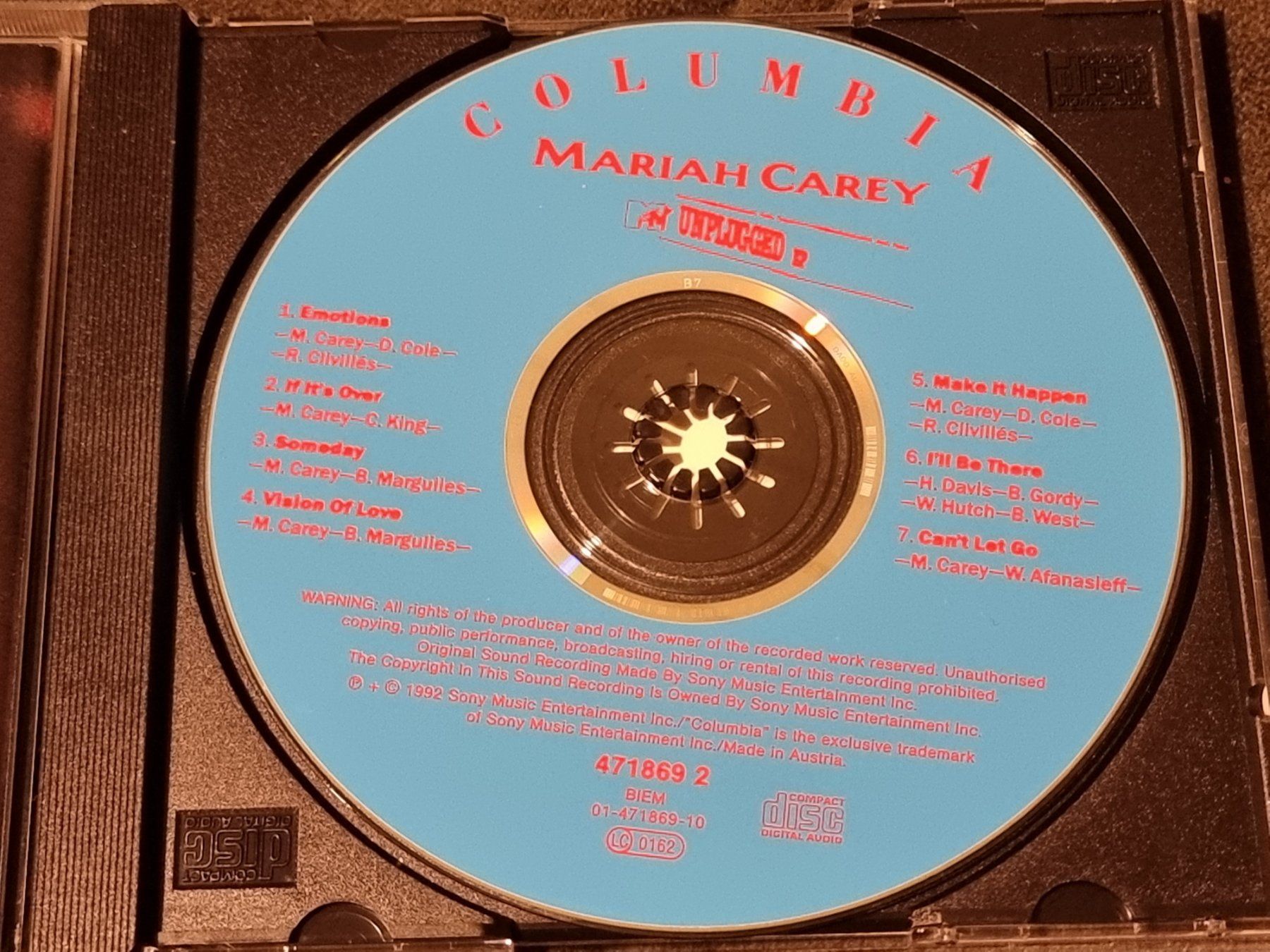 CD: Mariah Carey : MTV Unplugged - CD – Usato da Villigen venduto da Tschachtlan 2