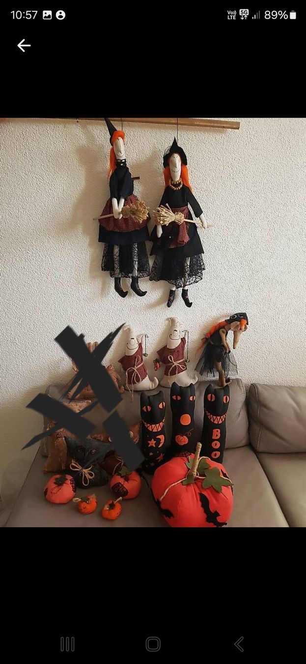 Tutte le decorazioni: Helloween set Handmade – Usato da Schlieren venduto da all_bww8 2