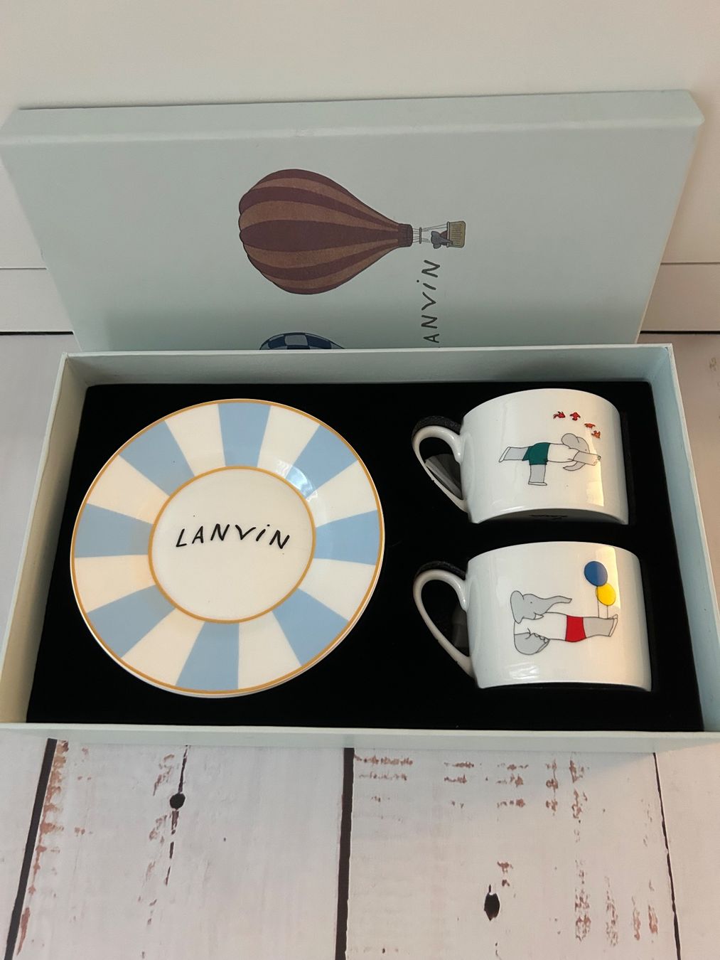 Set di piatti: LANVIN Espresso Tea Cup & Saucer Set 2 Pieces – Nuovo (secondo la descrizione) da Zürich venduto da Ferienan 6