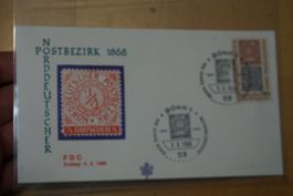 FDC 100J.Norddeutscher Postbezirk1968 Bonn1 TOP !!!!!!!!!!!!