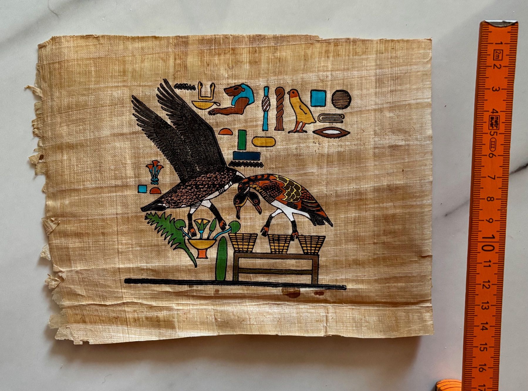Tutte le decorazioni: Papyrus égyptien – Usato da Losone venduto da courrier 5