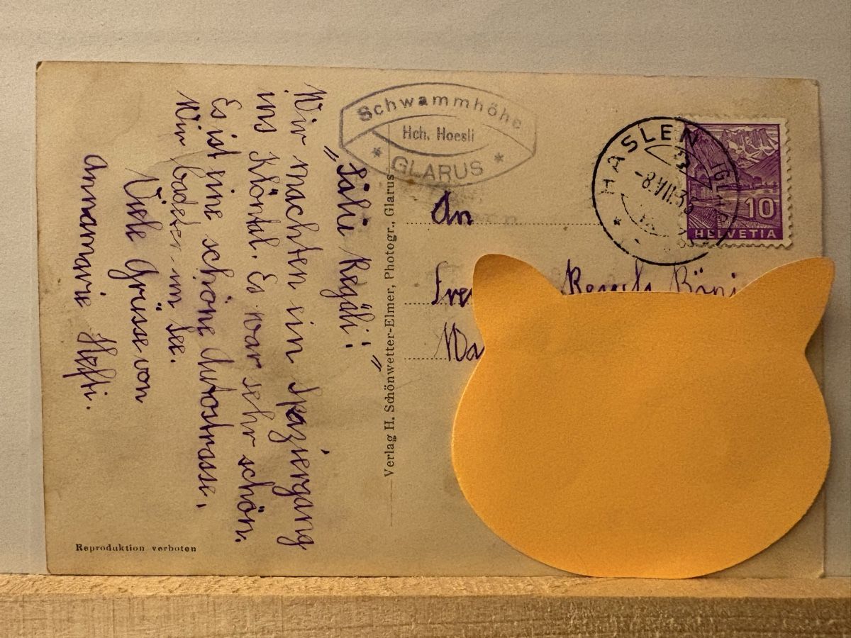 Cartoline postali: AL von Klönthalsee – Usato da Rümlang venduto da Brieftaube1 1