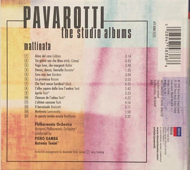 CD: Pavarotti - Mattinata – Usato da Grüningen venduto da azulamarillo 1