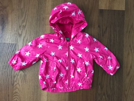 Übergangsjacke Benetton pink Grösse 68