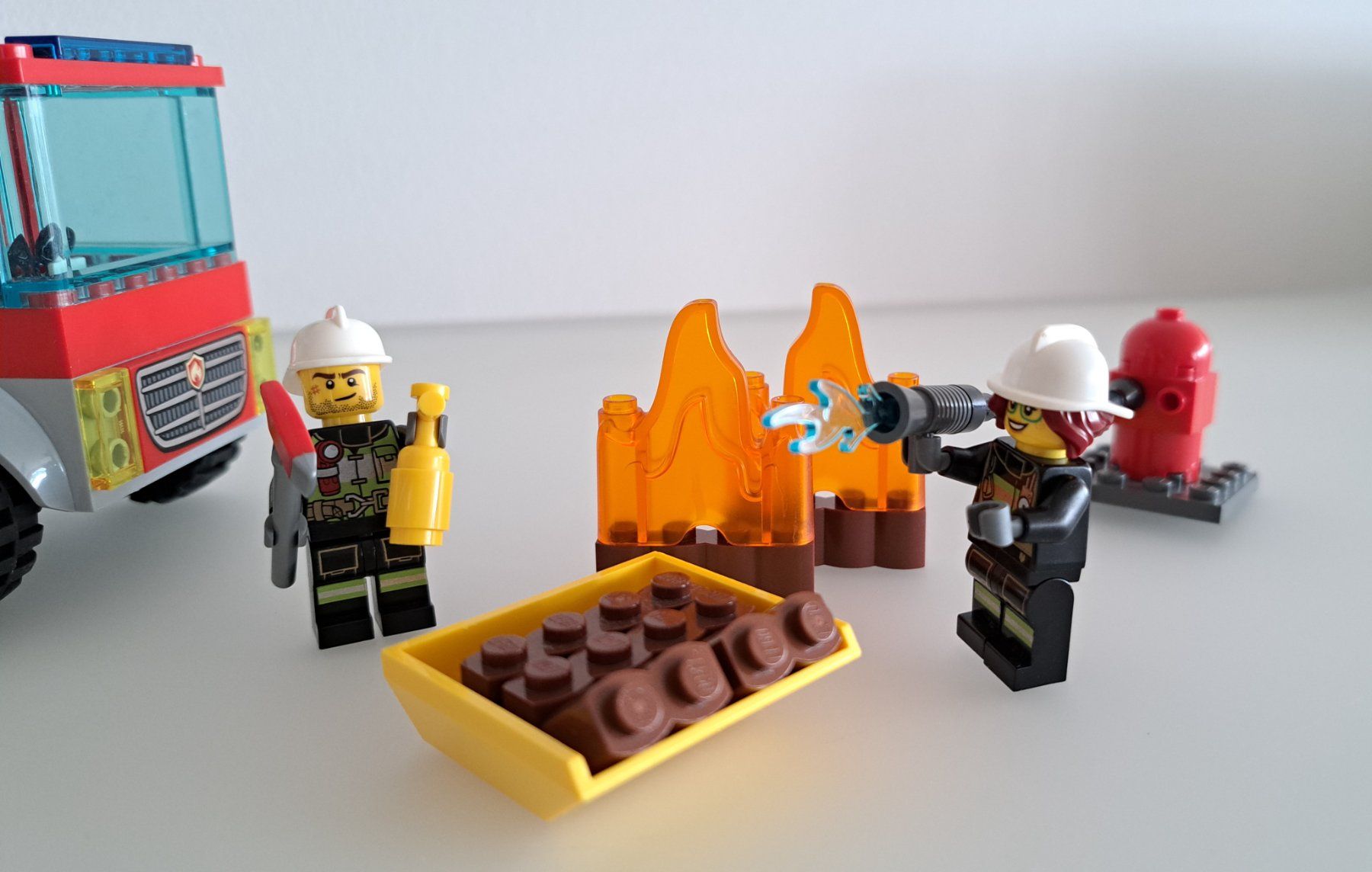 Lego Jouets: Lego City 60280  Feuerwehrauto – D'occasion à Langendorf par thesi246 1