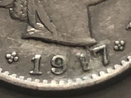 5 Rp. 1947 versucht auf 1917 abzuändern.