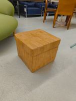 Ottoman oder Hocker Leder Patchwork im De Sede Stil
