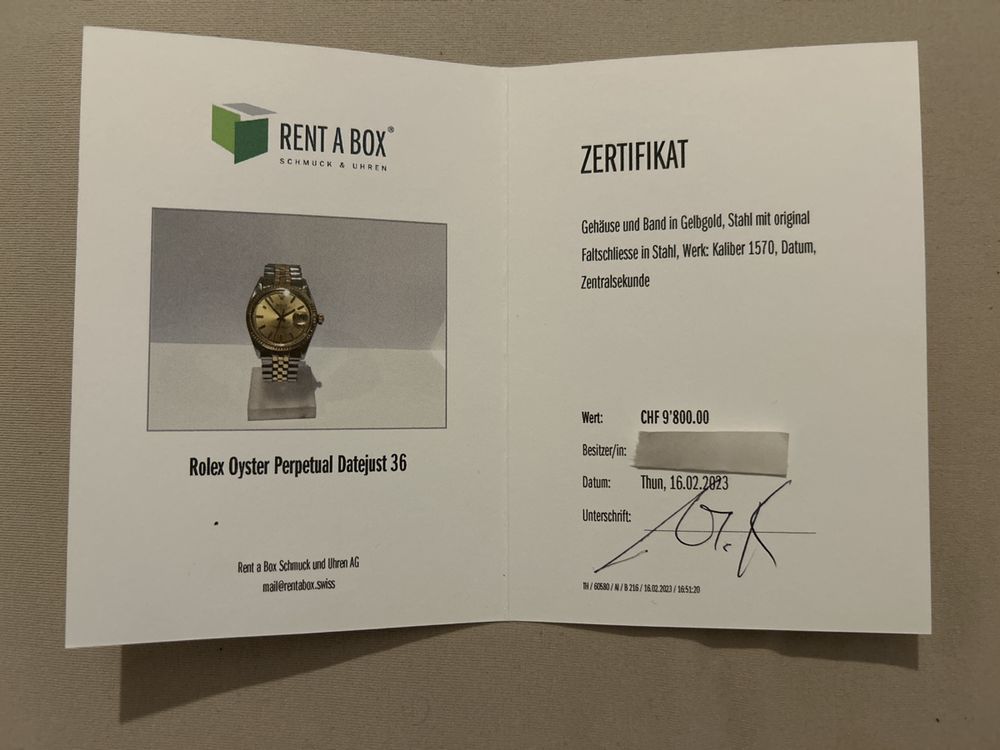 Rolex Orologi: Rolex Datejust 36 Vintage Herrenuhr – Usato da Niederglatt ZH venduto da aLeX42o 3