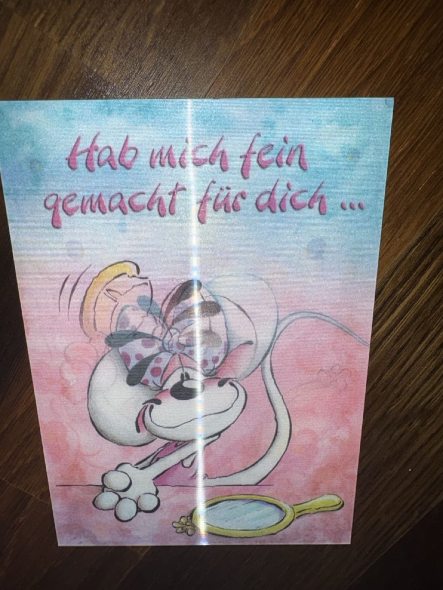 Carte collezionabili: Diddl Wackelkarte 8-a – Nuovo (secondo la descrizione) da Dübendorf venduto da ani_xht5 1