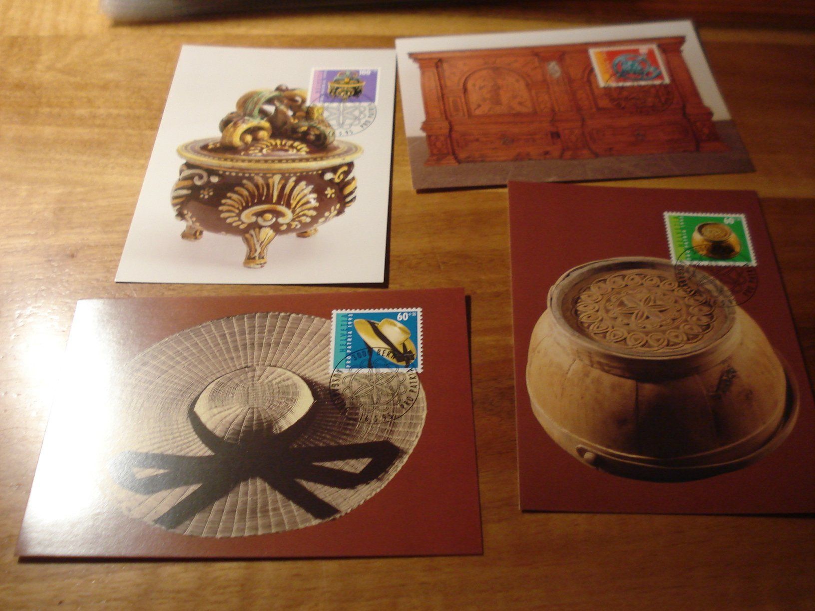 Tous les timbres: Satz Maximumkarten Pro Patria 1995 – D'occasion à Niederwil AG par morostahu 1