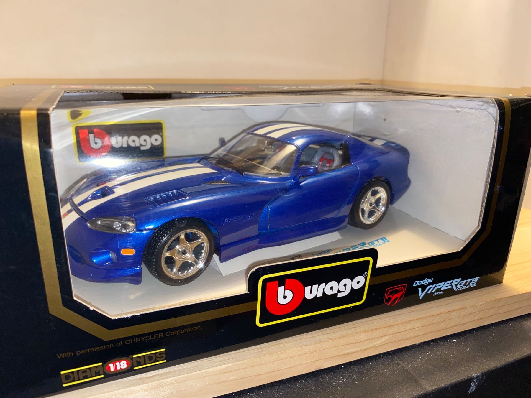Dodge Modellini d'auto: Dodge Viper GTS Coupe - 1/18 – Nuovo (secondo la descrizione) da Wohlen AG venduto da PrivatSammlung