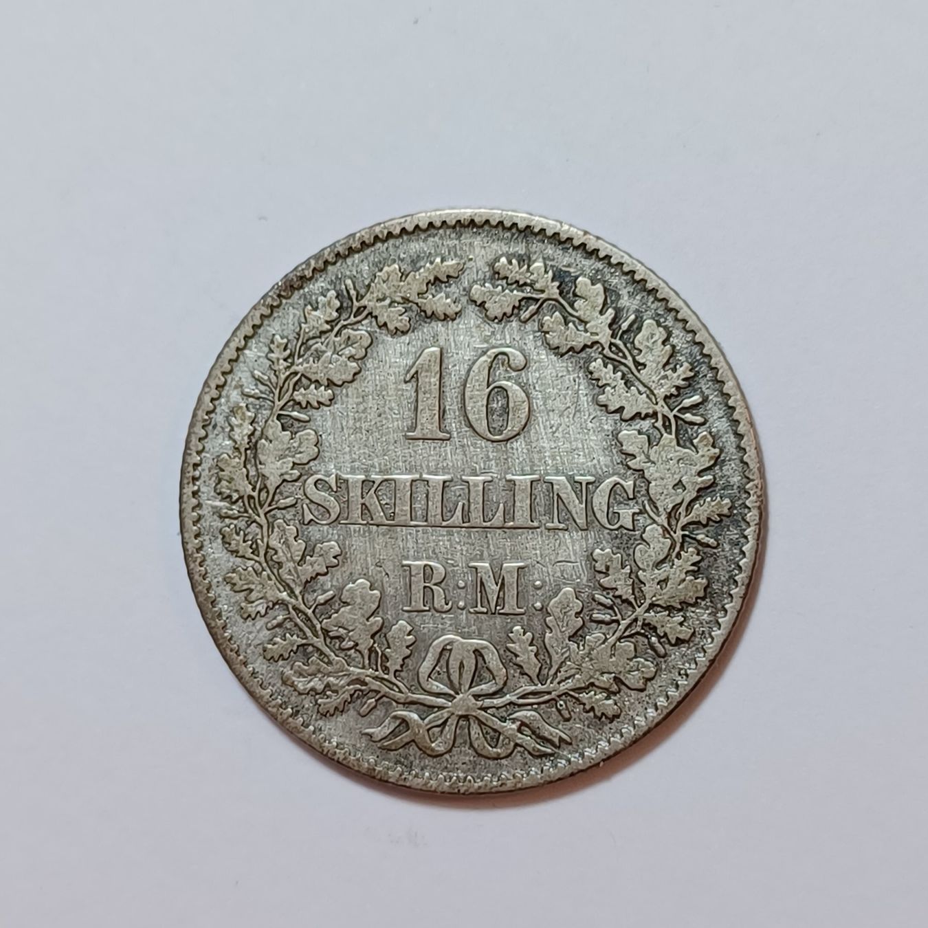 Tutti le monete: 16 Skilling 1856 Dänemark – Usato da Pfäffikon ZH venduto da Welt_Muenzen