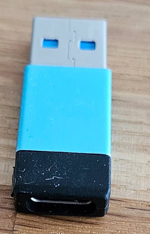 Laufwerke & Adapter: USB zu USB-C Adapter – Gebraucht aus Rudolfstetten von sho_6z79 1