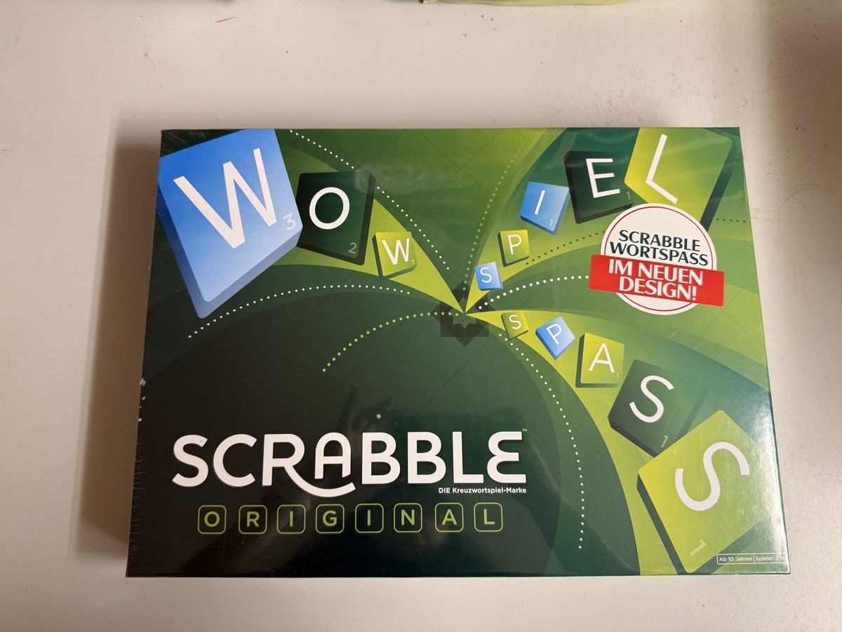 Spiele: Scrabbel – Neu und originalverpackt aus Mühleberg von Slashi