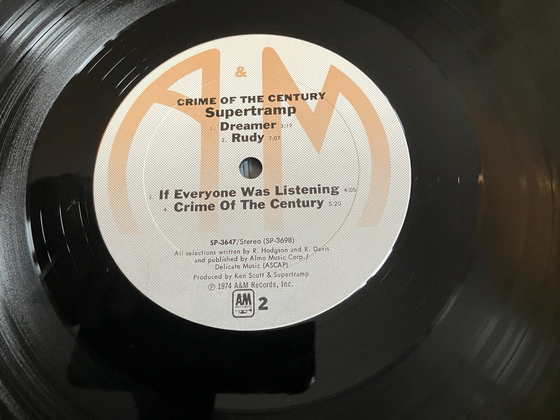 Dischi in vinile: Supertramp – Usato da Aarwangen venduto da Jukebox3 9