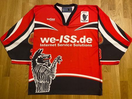 ORIGINAL MATCHWORN ESC VILSHOFEN # 3 HEIDER TRIKOT DEL XL