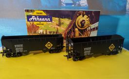 Rarität: 2 alte ATHEARN-Güterwagen H0