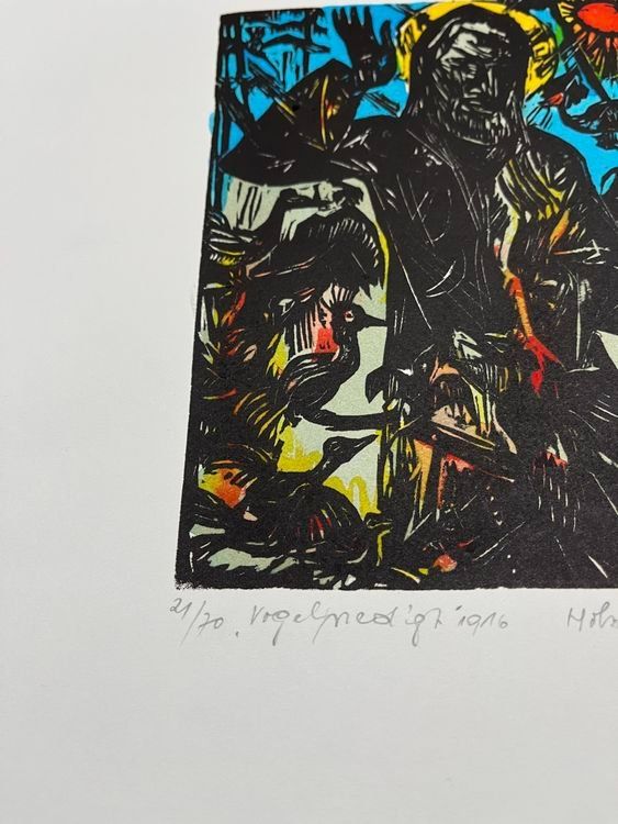 Xilografie: WALTER HELBIG HOLZSCHNITT NUMMERIERT – Usato da Gersau venduto da grafik-kunst 4