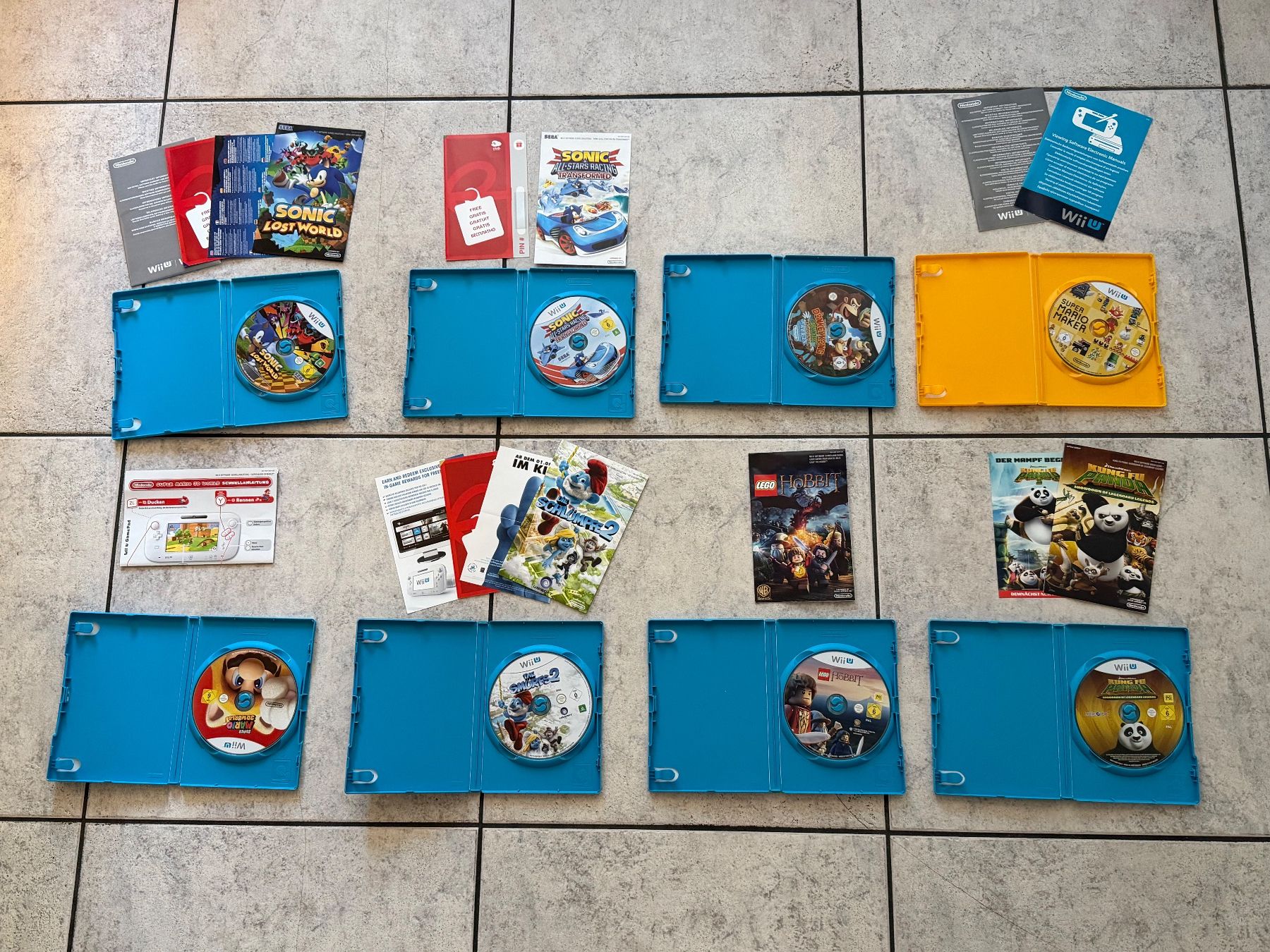 Giochi: 8 x Nintendo Wii U Spiele – Usato da Kaiseraugst venduto da 420n 2