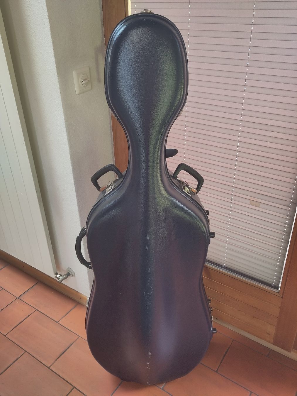 Strumenti musicali: Dunkelblauer Cellokoffer mit Rollen von bam – Usato da Zürich venduto da Hoernli123 1