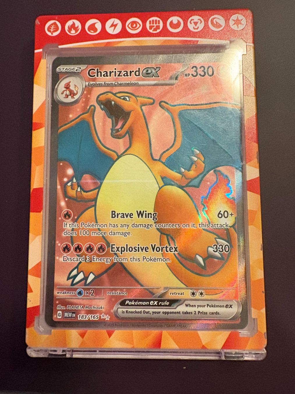 Pokémon Cartes à collectionner: Charizard Ex #183/165 – Neuf avec emballage d'origine à Thalwil par ste_k8zr