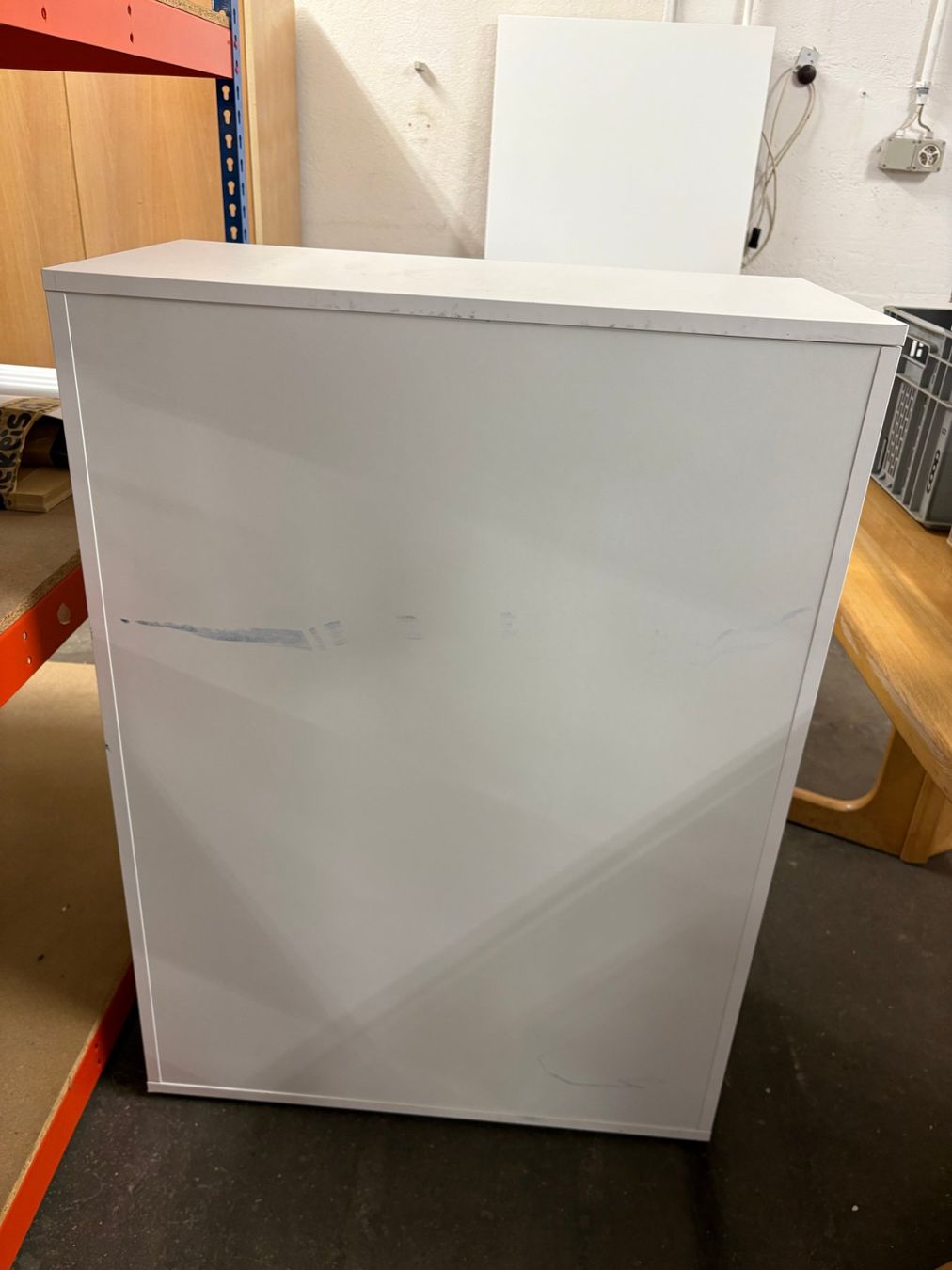 Regale: Regal weiss 3 Fächer leicht gebraucht – Gebraucht aus Trimbach von Tripoli_Trimbach 2