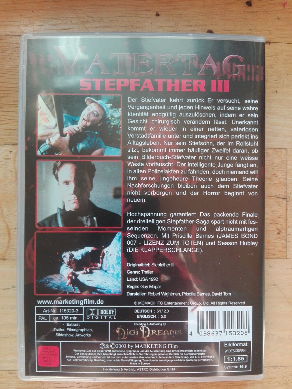 Tutti i DVDs: Stepfather - Die Trilogie  (Complete Edition Box Set) 3-DVDs – Usato da St.Gallen venduto da elk2022 6