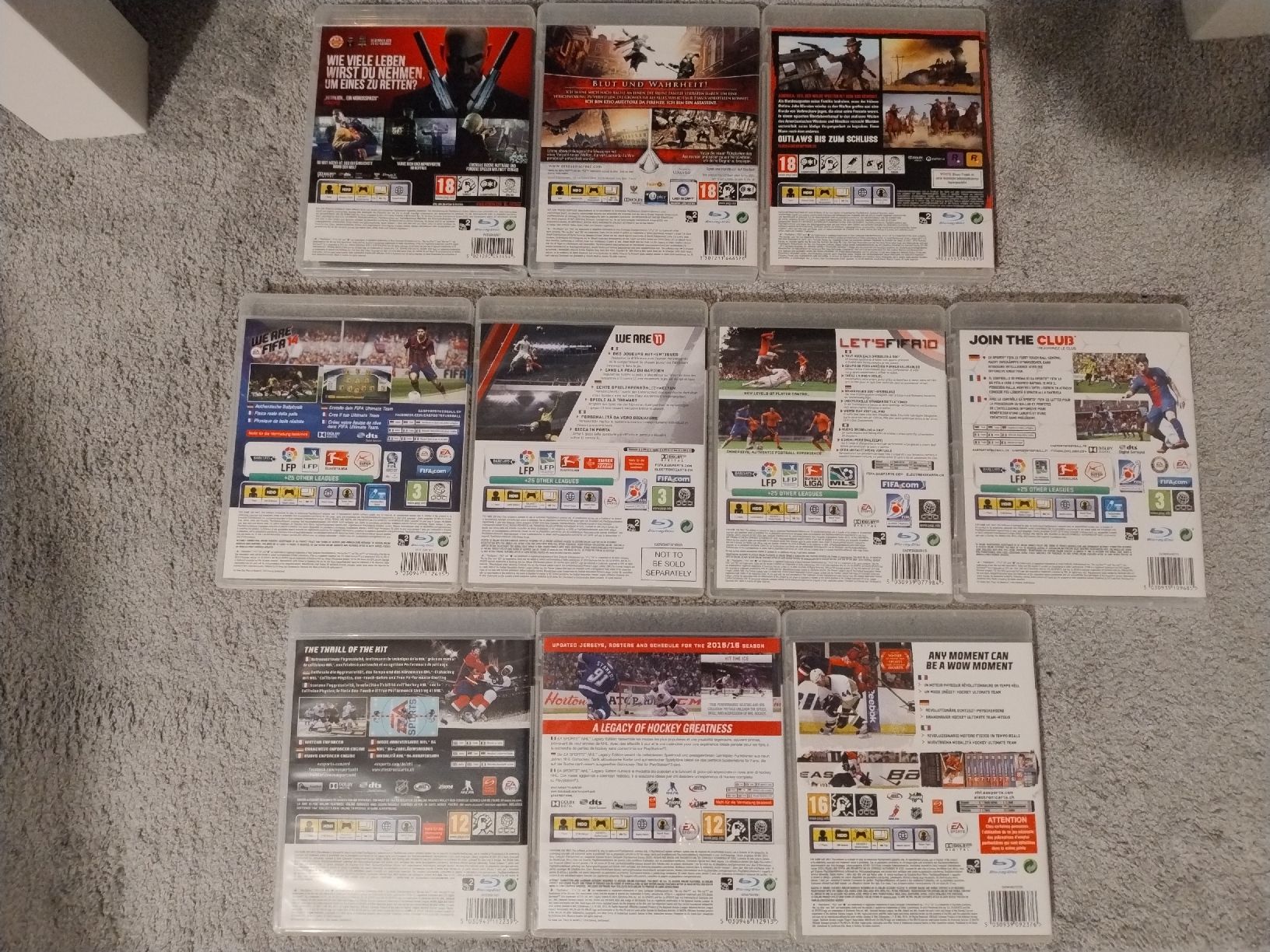 Spiele: Ps3 Game lot – Gebraucht aus Martigny von Shyrz 1