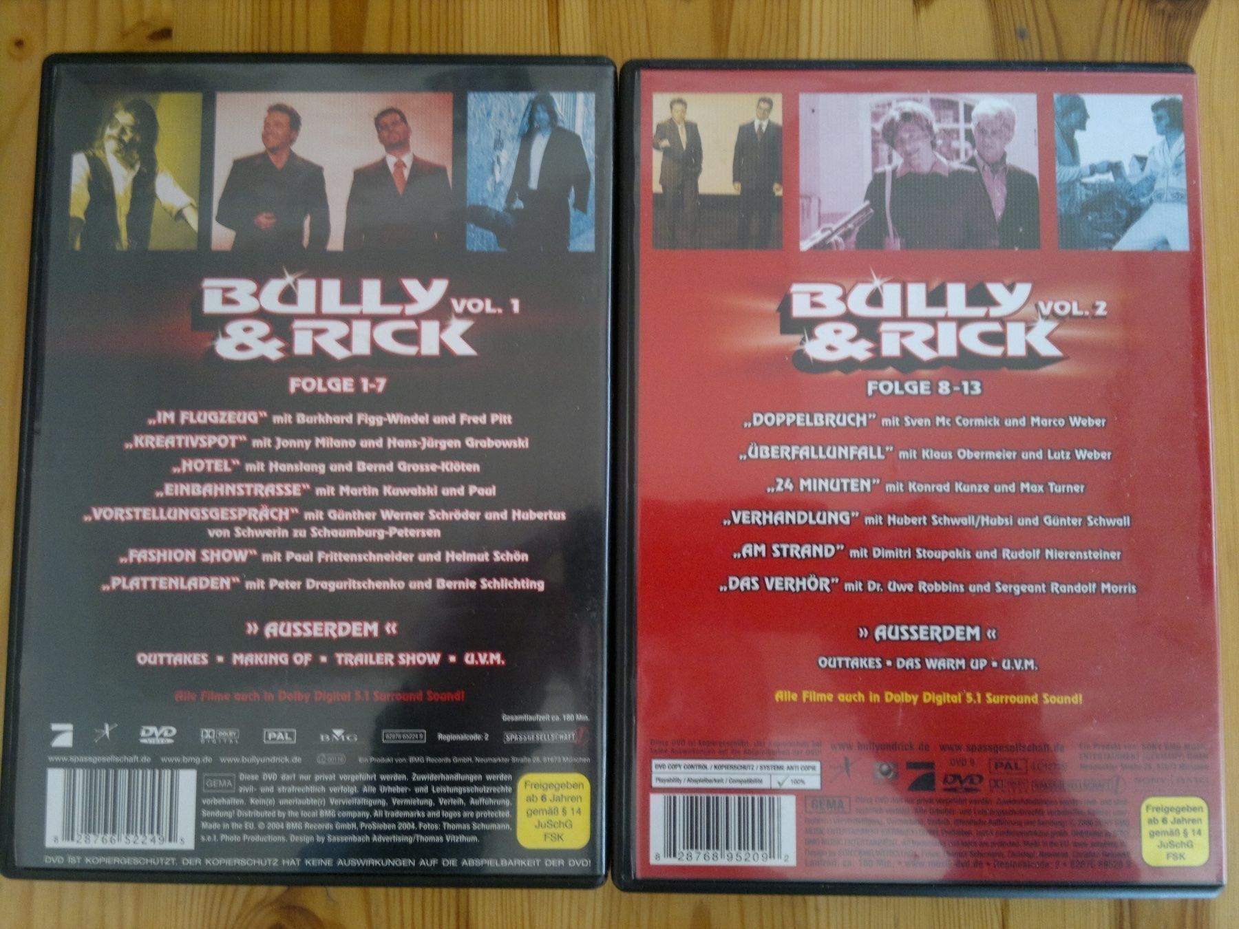 Tutti i DVDs: Bully & Ricky  (Volume 1 + 2)    > Folgen 1 - 13 < – Usato da St.Gallen venduto da elk2023 1
