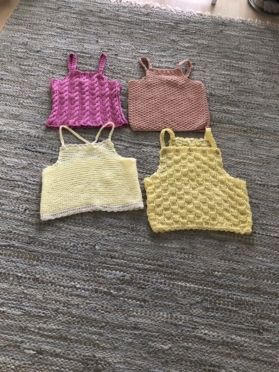 Tops: Sommer Set: 4 gehäkelte Tops, Gr. XS, Neu!! – Neu (gemäss Beschreibung) aus Dübendorf von mar_s66c 1
