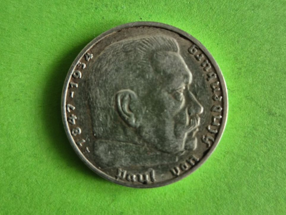 Tutti le monete: 2 Deutsche Reichsmark 1937 - Silber – Usato da Jona venduto da gnaumann1900 6