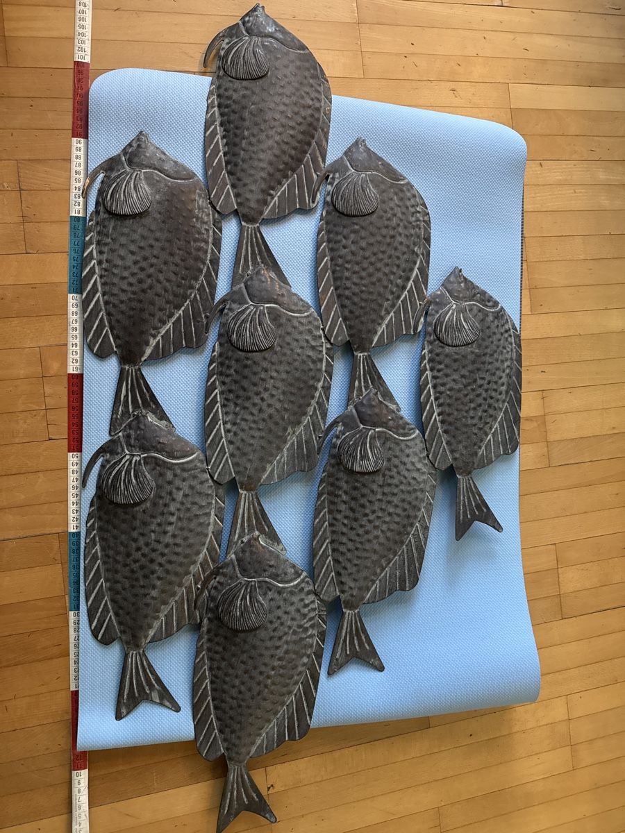 Tutte le decorazioni: Wunderschöner Fischschwarm Metall Deko – Nuovo (secondo la descrizione) da Seuzach venduto da CarmelinaFerraris 1