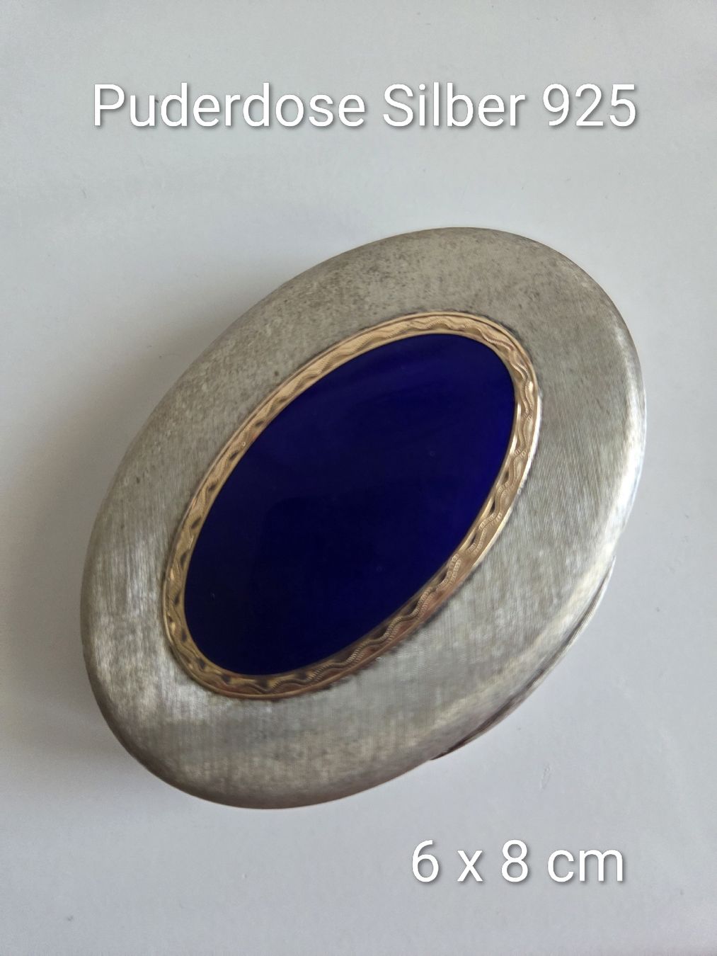 Make-up: Alte Puderdose 925 Silber  – Usato da Münchenstein venduto da Piccolo013 1