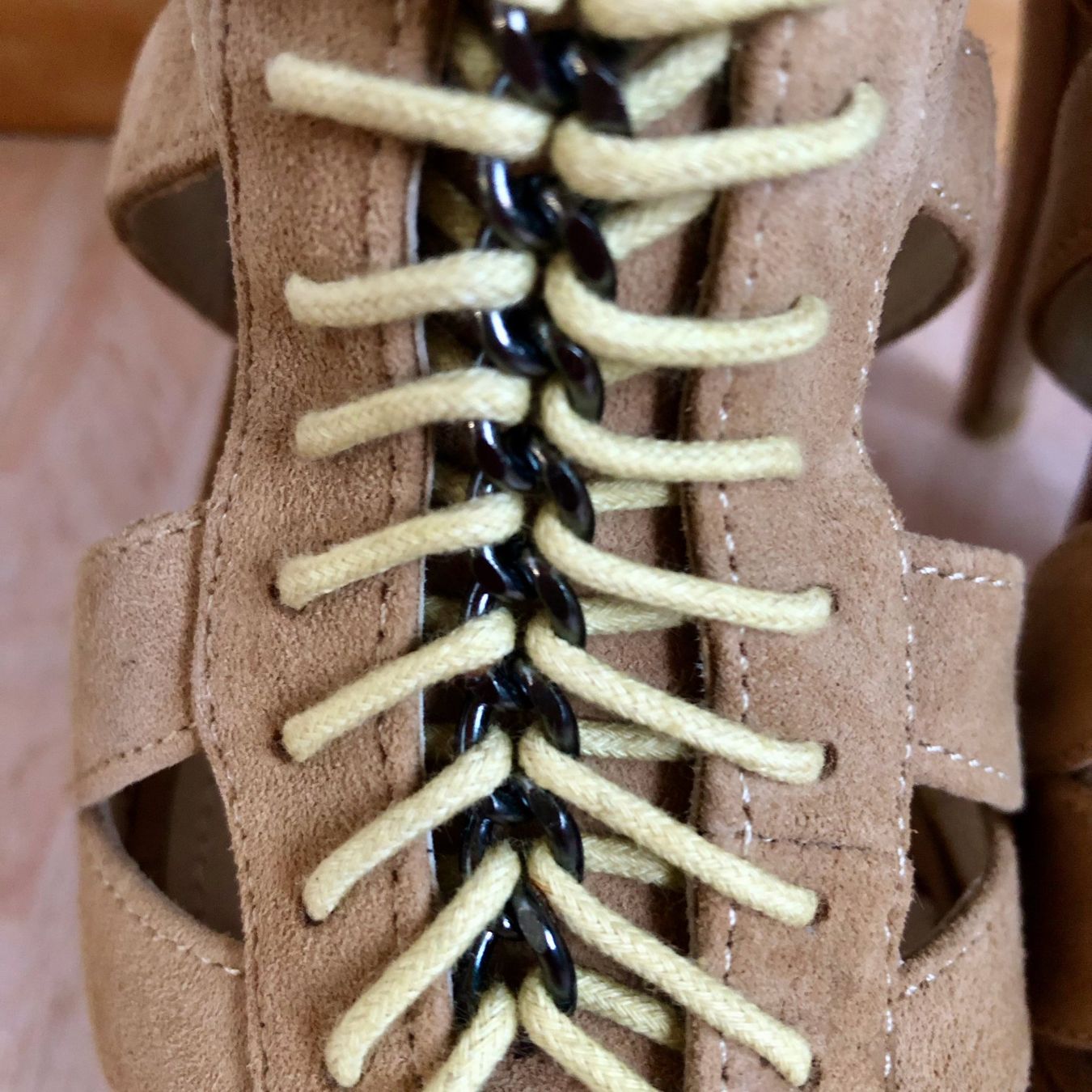Damenschuhe: NEU: Supertrash Wildleder Pumps, Highheels, 38, hellbraun – Neu (gemäss Beschreibung) aus Zürich von aboxi 6