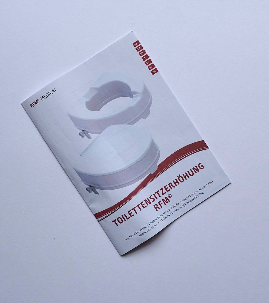 WC: Fabrikneue Toilettensitzerhöhung 5cm – Neu und originalverpackt aus Zetzwil von indira60 5