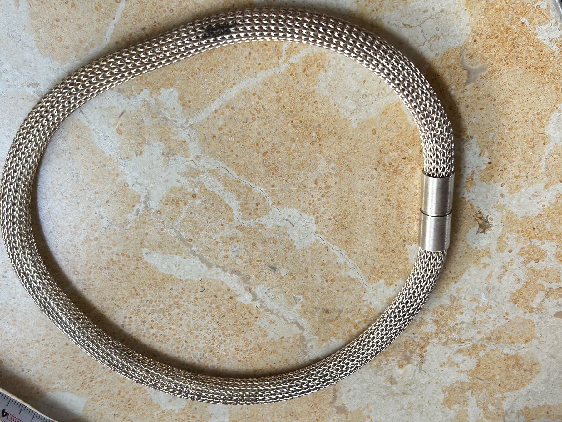 Catenine: Runde geflechtete Halskette (46cm) – Usato da Dittingen venduto da Bijoubelle 3