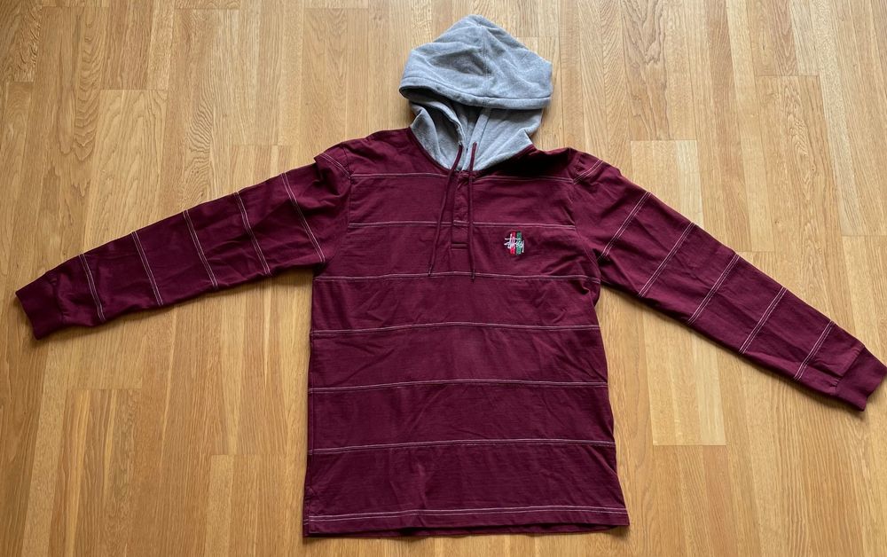 Felpa cheap stussy bordeaux