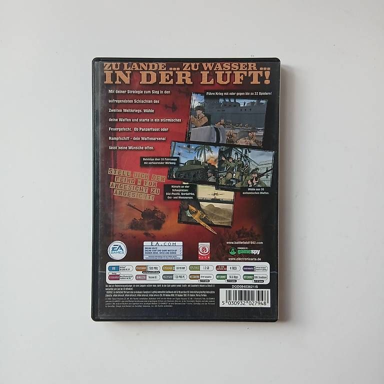 Giochi: Battlefield 1942 (PC)  Original mit Lizenz – Usato da Langnau i. E. venduto da Giordano-Aurelio 1
