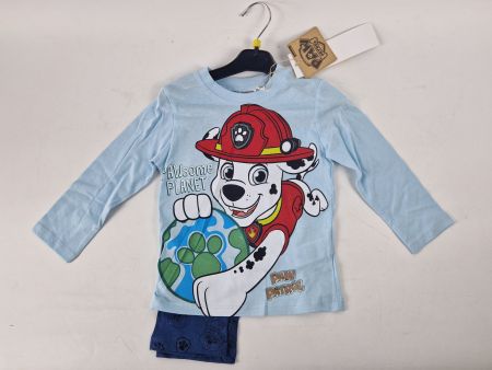 Paw Patrol Pyjama für 3 Jährige Blau