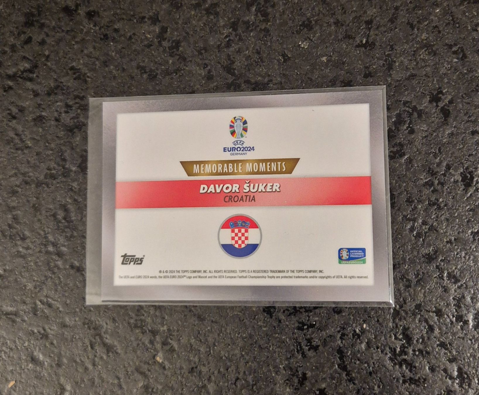 Topps Carte collezionabili: Davor Suker - Kroatien - Topps – Nuovo (secondo la descrizione) da Burg AG venduto da Danoe 1
